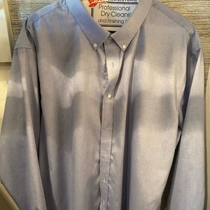Nordstrom each chambray o ford blue dress shirt